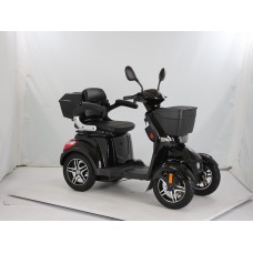 Scooter 4 wheels, 48 volts 30 ah, 500W, Black