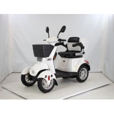 Scooter 4 wheels, 60 volts 30ah, 500W, White