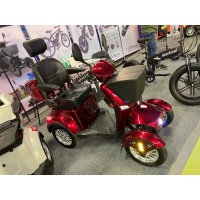 Scooter 4 wheels, 60 volts 30ah, 500W, red